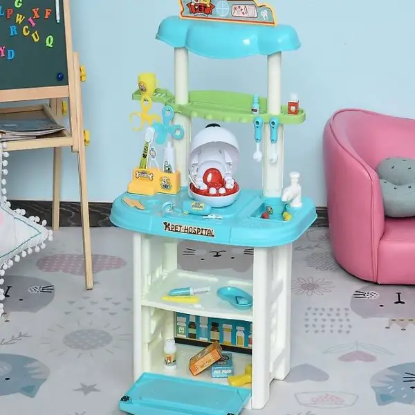  Kinder Tier-, Zahnarzt Spielset für 43-Teilige Zubehör ab 3