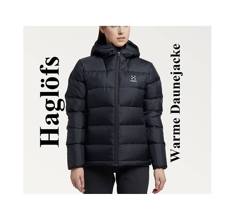 S NEU 239Fr Haglöfs Daunenjacke Winterjacke Wanderjacke WARM
