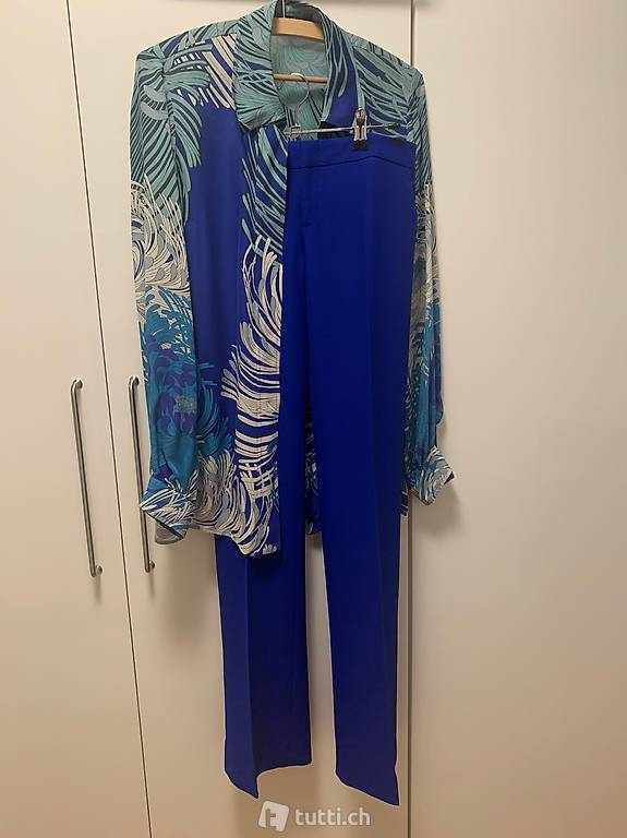 GUCCI Seidenbluse mit passender Hose