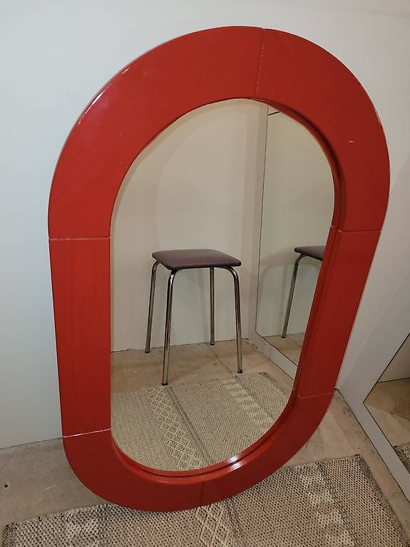 Spiegel vintage Wandspiegel mit Holzrahmen