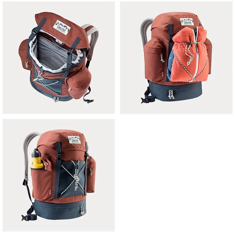 120.- NEU DEUTER Wanderrucksack mit Tasche für Laptop Tablet