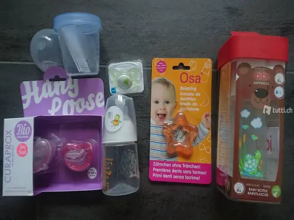 Nuggi/Babyflasche/Beissring