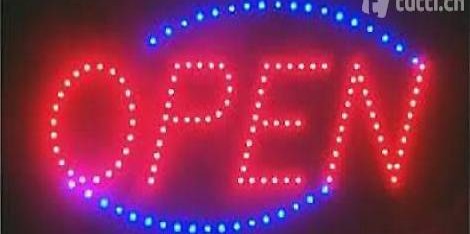  LED Schild OPEN Leuchtreklame