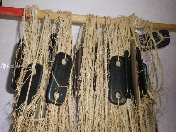 Antikes Fischereinetz Höhe 170cm - Rarität