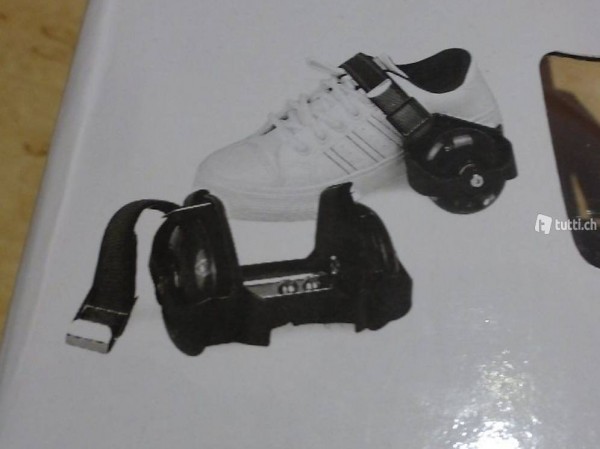 Blinkende Fersenroller mit LED"s Rollschuhe