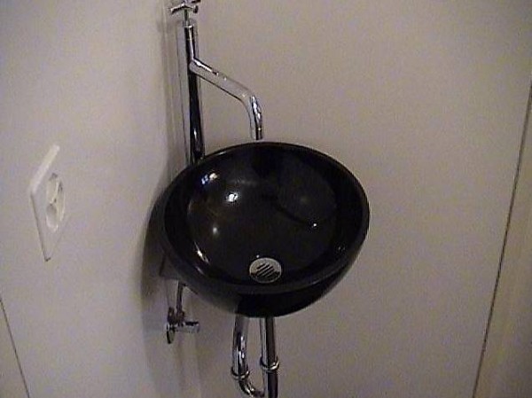  Schalenbecken Aufsatzbecken Nero Assolut