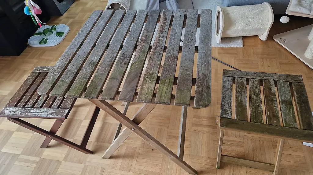 Klapptisch aus Holz ohne klappstühle