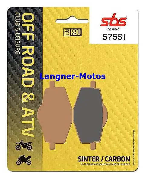bremsbelag sbs 575 si atv sinter yamaha yfm xt, xu warrior