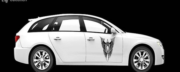  Autoaufkleber Tattoo