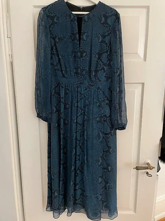 Original Burberry Seidenkleid Grösse 42