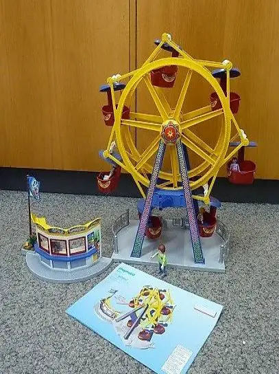  Playmobil Riesenrad Nr.5552 Chilbibahn, Spielzeug