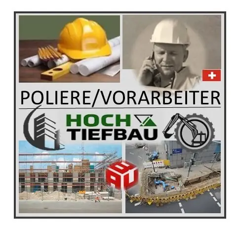Poliere/Vorarbeiter Hoch/Tief 100% (CH-Kt. Deutsch-Schweiz)