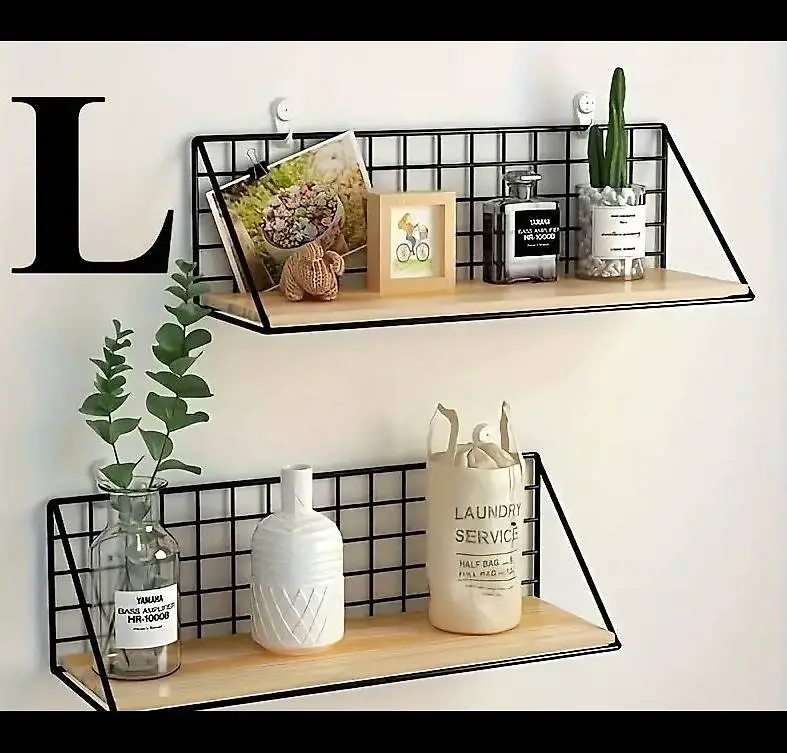 - Stilvolle Wandregale im 2er-Set Industrial Design?