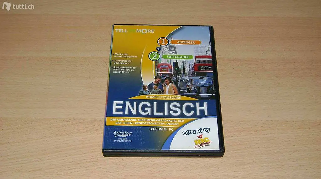 Tell Me More Anglais (2 niveaux)