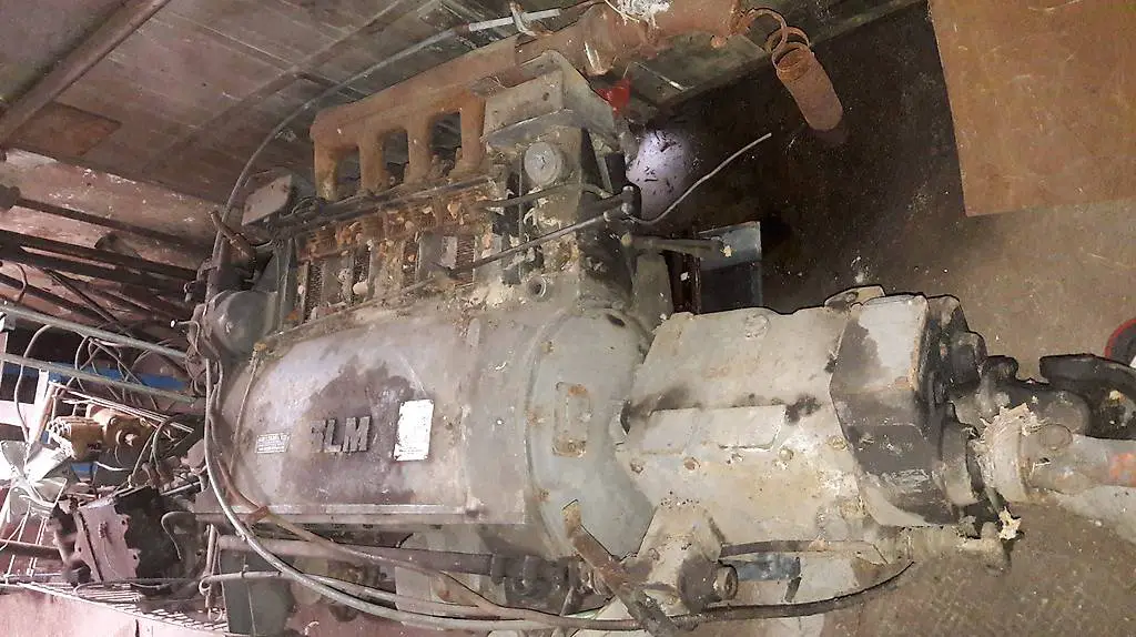 Motor Diesel SLM Typ 4 VD 11