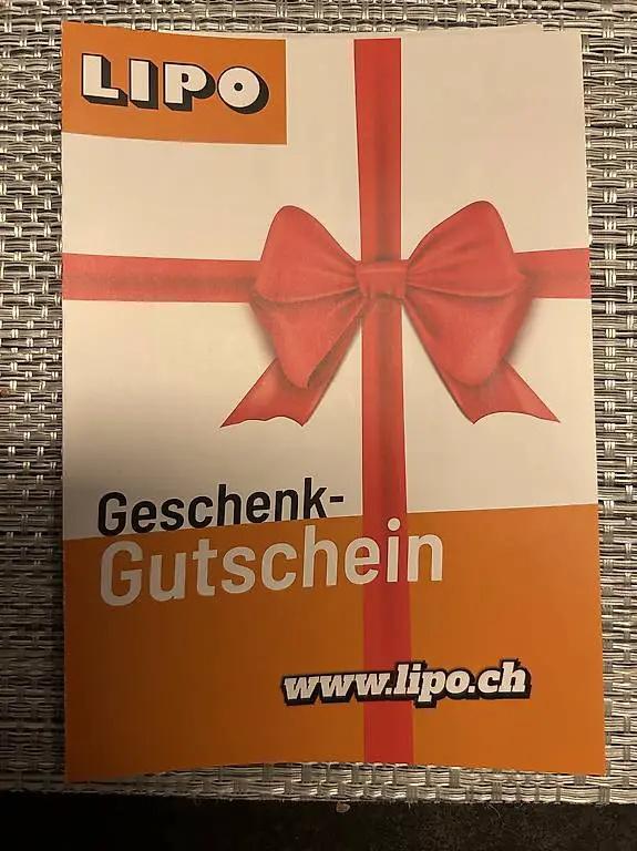 Lipo Gutschein im Wert von 399.-