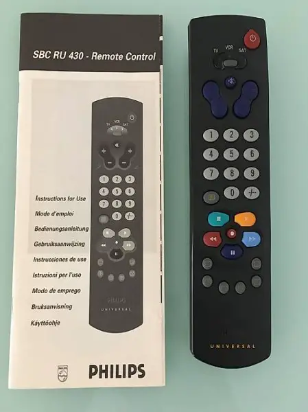 Universal Fernbedienung Philips SBC RU 430