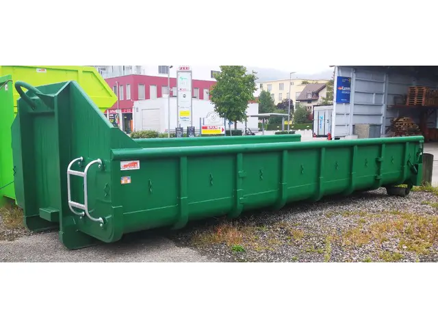 Bauschuttcontainer, Aufbau für Abrollbehälter