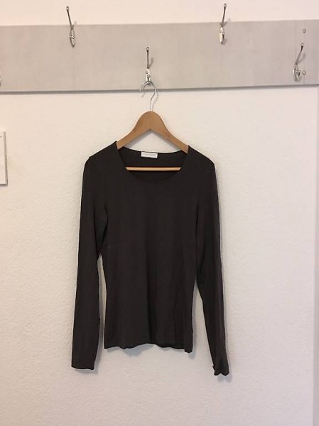 LE TRICOT PERUGIA, Shirt, langarm, chocolat, D387IT44