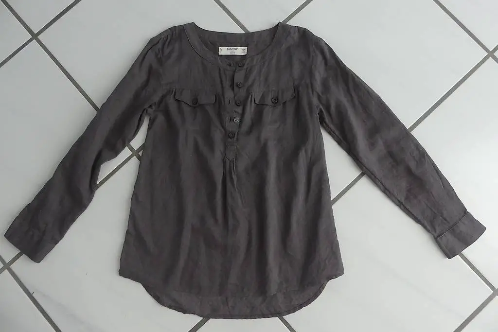 Langarmbluse braun/schlamm Gr. 128