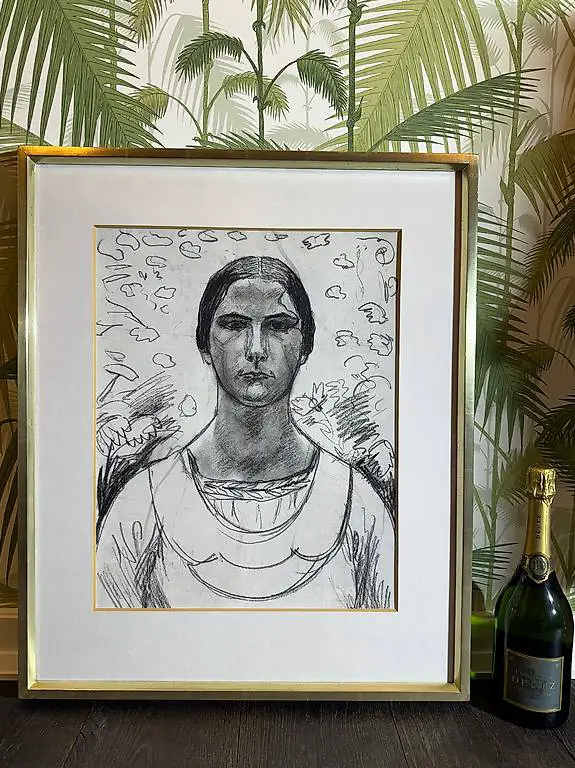 Cuno Amiet 1868 bis 1961 (CH) , Bildnis Greti, 1917