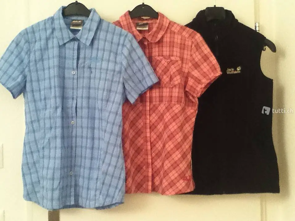 Blusen Gr. 164 + XS / JACK WOLFSKIN