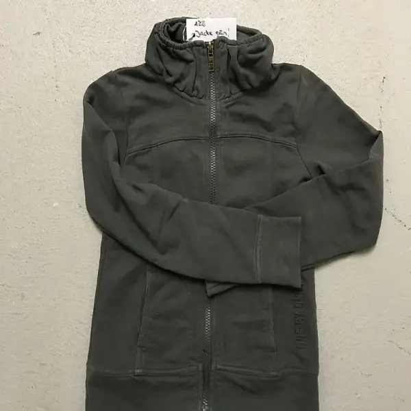 Jacke Grösse 128 / dunkelgrün