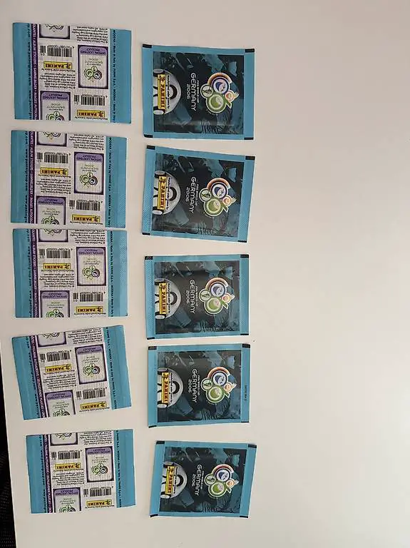 Panini WM 2006 Germany 10 Tüten x 5 Bilder