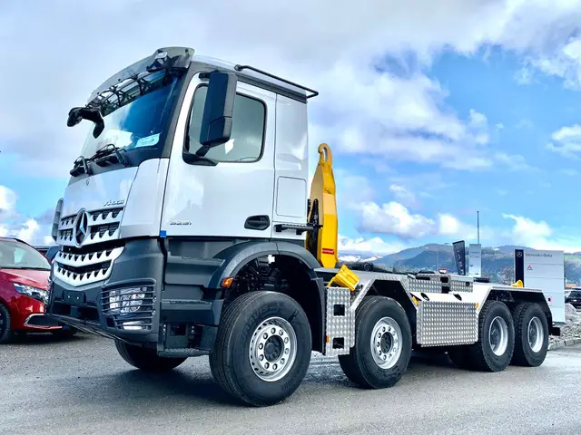 MERCEDES-BENZ, 3251 K 4550 8x4/4, Abrollkipper (Haken)