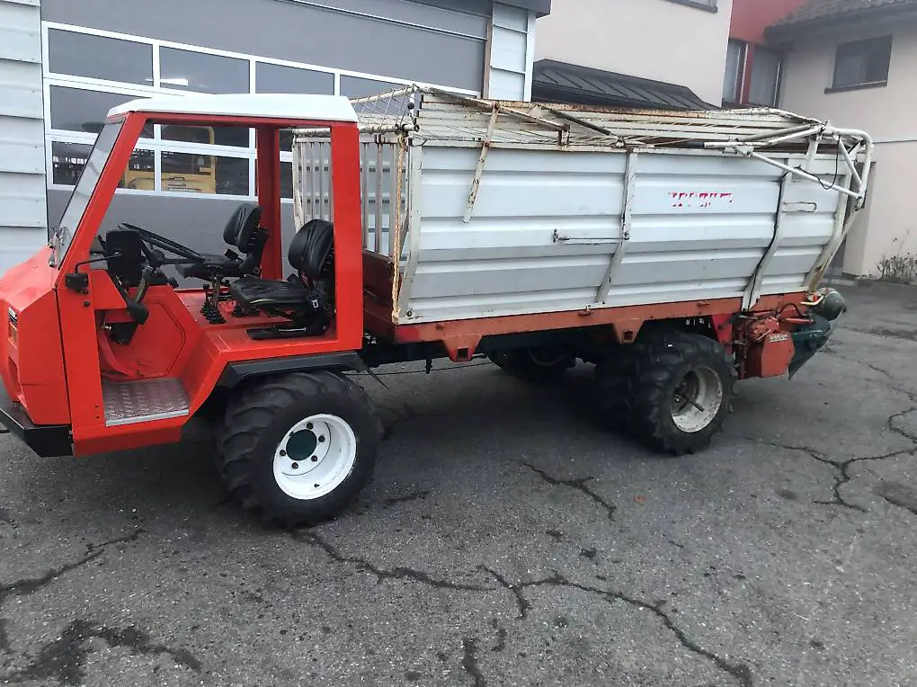 Reform Muli 400 mit Ladewagen kein Aebi oder Schilter