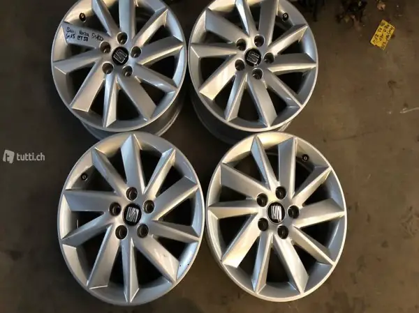 Seat Ibiza Original Alufelgen 5x100 6x15? ET38