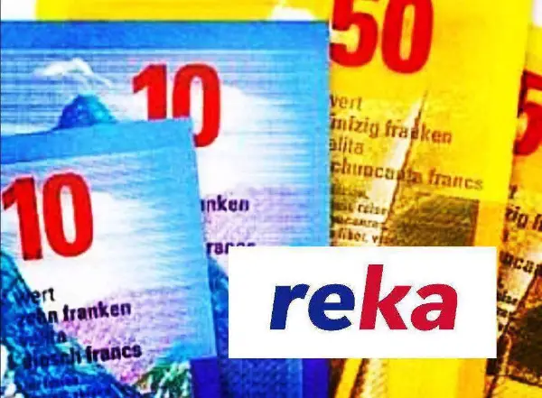Reka-Checks sowie Geschenkkarte SBB