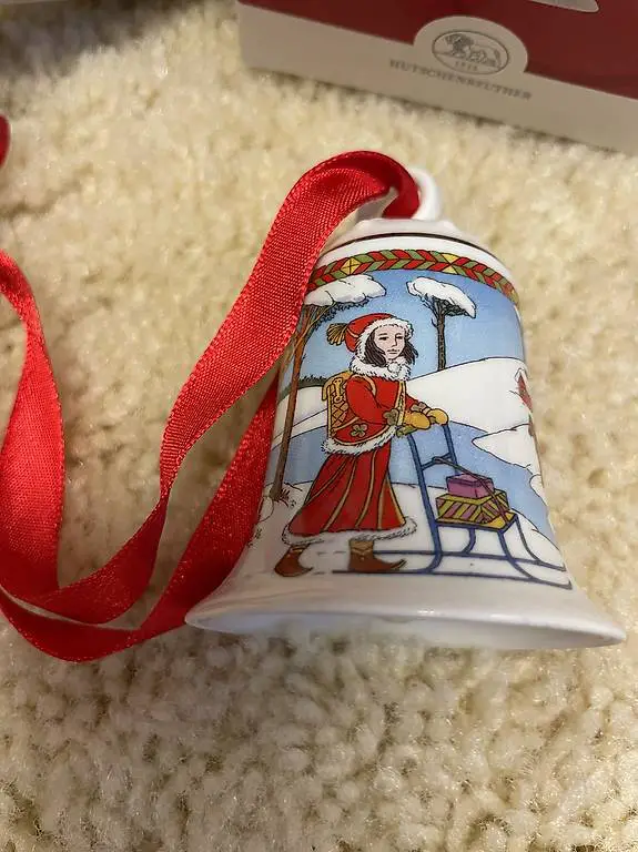 Sammlerstück Weihnachtsglocke Hutschenreuther 2010