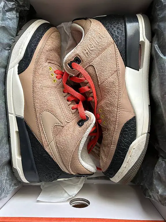 Air Jordan 3 Retro JTH NRG "Bio Beige" Grösse 42