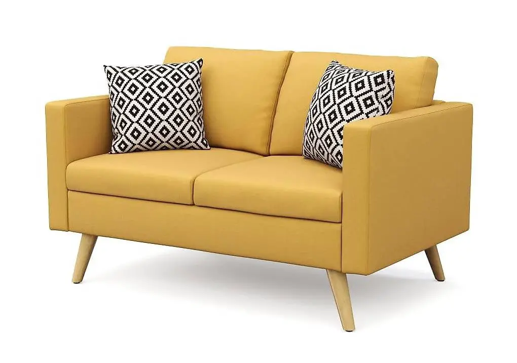 sofa blair 2-sitzer gelb