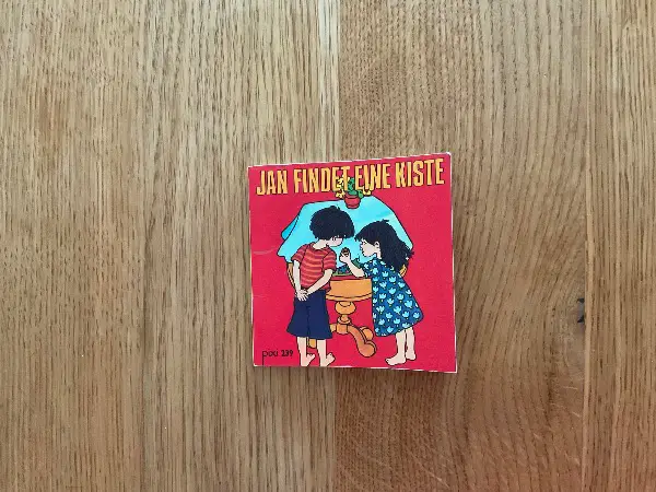 Altes Pixi “ Jan findet eine Kiste “ 1976