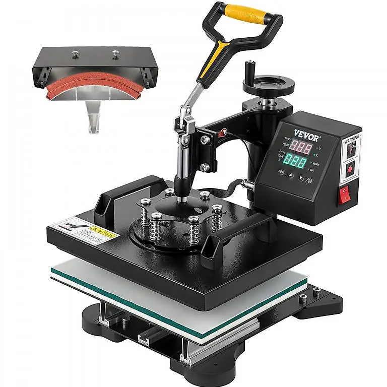 2 in 1 Transferpresse 25,4 x 30,5 cm, Wärm