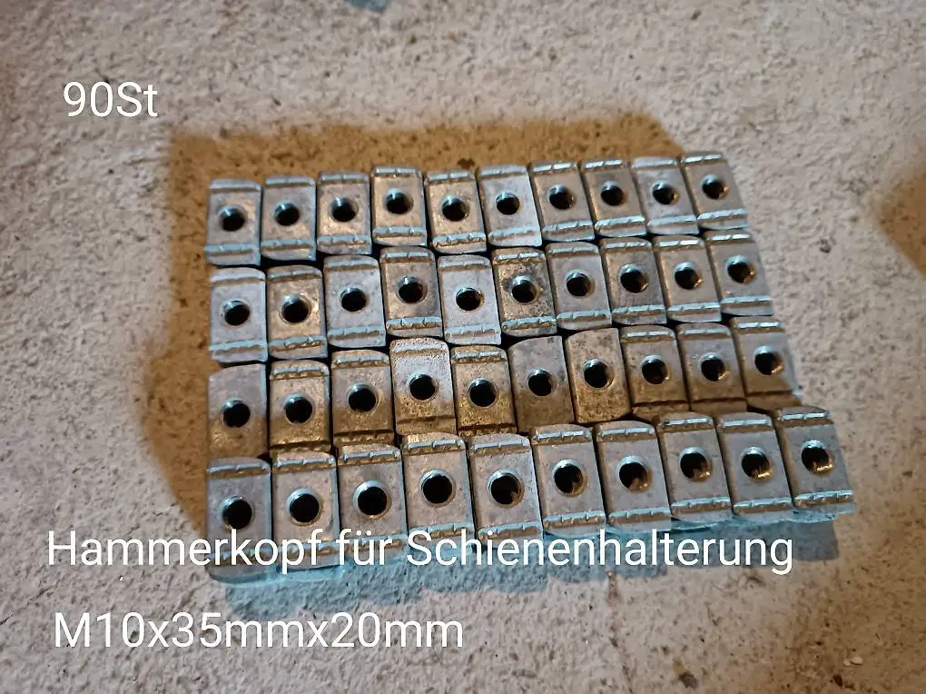 Hammerkopf M10x35x20