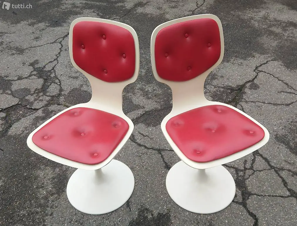  2 Tulip Chairs 1972