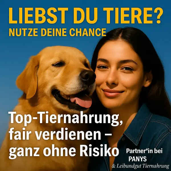 Liebst du Tiere? Dann hör jetzt genau hin.