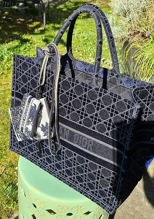 Dior book tote large