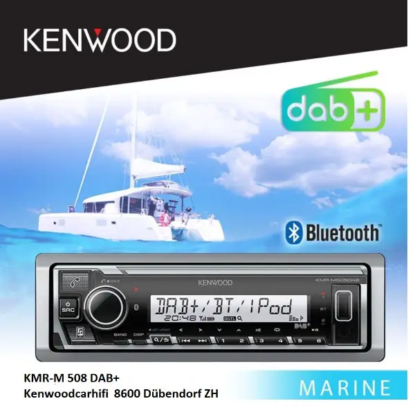 Marin Boot Schiff Radio DAB+ Bluetooth Neu OVP Kenwood