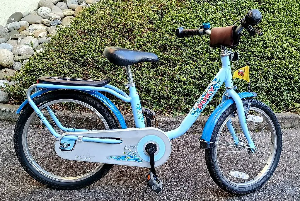 Kindervelo Puky 18 Zoll Puky Doppeltasche