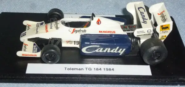 Toleman TG184 F1 Ayrton Senna 1:43