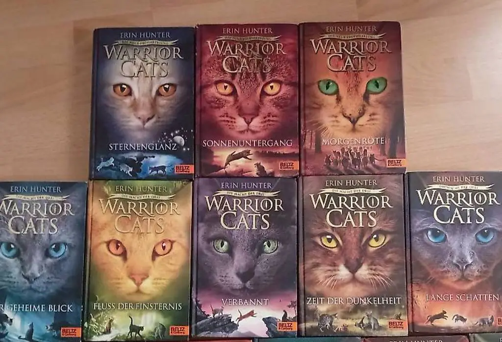 8 bücher warrior cats