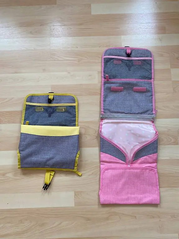 2x Reise Wickelauflagen / Wickelmatten ToGo