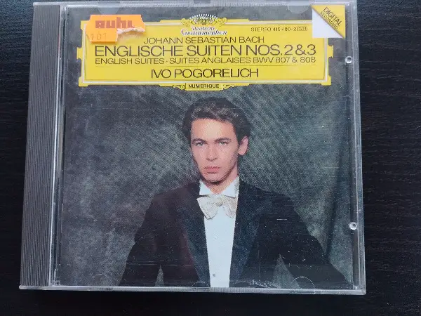 Bach - Ivo Pogenreich - Englische Suiten 2 und 3