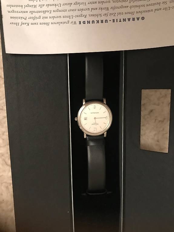 Regent Uhr mit Lederband