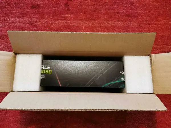 rtx 3090 rog strix + garantie