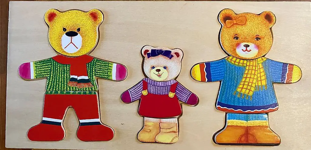 Bärenfamilie Puzzle